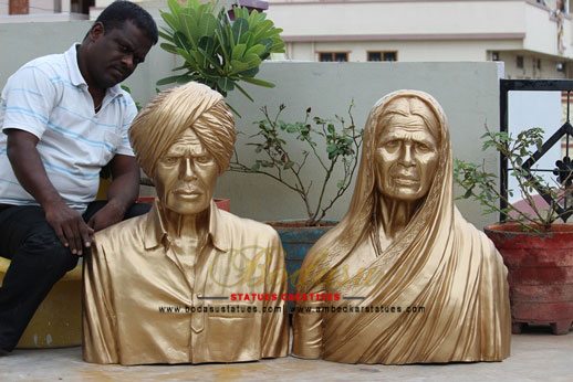 Memorial Bronze Statue works